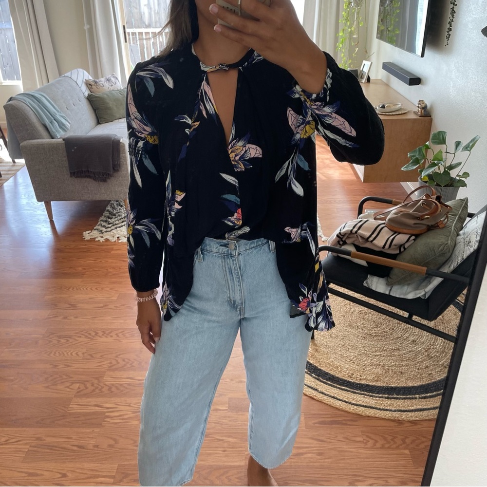 Floral tunic